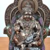 Estátua de Lord Kubera da Veronese Design guardião das riquezas 18cm