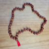 Japamala de 108 contas grandes de sementes de Rudraksha 12mm