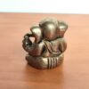 Estátua de Lord Ganesha em metal brass com 5cm