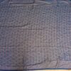 Dupatta azul marinho com fios bordados de lantejoulas