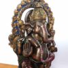 Estátua de Deus Ganesha em trono Surya Sun 26cm by Veronese Design
