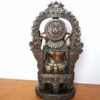 Estátua de Deus Ganesha em trono Surya Sun 26cm by Veronese Design
