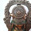 Estátua de Deus Ganesha em trono Surya Sun 26cm by Veronese Design