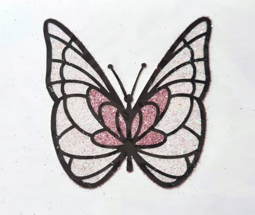 20250212_150555 Tatuagem adesiva indiana de borboleta rosa e branco