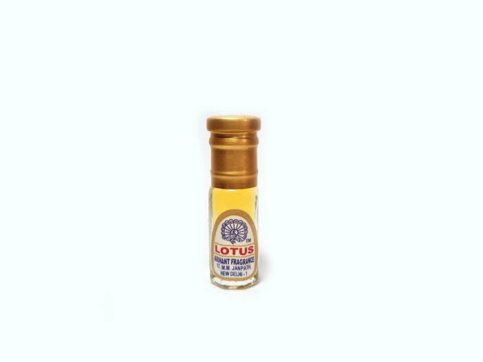 Perfume indiano natural e artesanal da Jain Perfumers Lotus (5 ml)