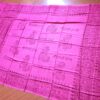 Chadar indiano (manto de oração) de Krishna rosa pink