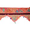Toran de porta ou janela indiano com tecnica patchwork