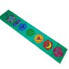 Panô dos 7 chakras especial para parede verde e color 1,80m