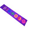 Panô dos 7 chakras especial para parede roxo e color 1,80m