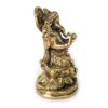 Estátua de Ganesha em Brass com Quatro braços 20cm