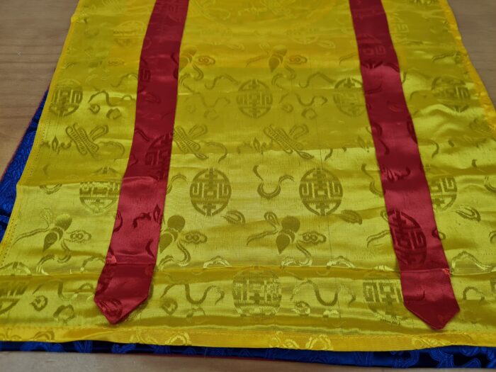 Painel de obra de arte Thangka da Mandala Sagrada com triângulo central