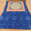 Painel de obra de arte Thangka da Mandala Sagrada com triângulo central