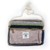 Bolsinha indiana 100% Hemp fibra natural com zíper
