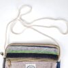Bolsinha indiana 100% Hemp fibra natural com zíper