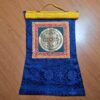 Painel de obra de arte Thangka da Mandala Sagrada com triângulo central