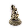 Hanuman Deus Macaco estatueta indiana em liga metálica 9cm