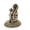 Hanuman Deus Macaco estatueta indiana em liga metálica 9cm