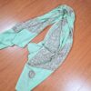 Chadar indiano (manto de oração) de Shiva Nataraja verde menta