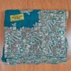 saree indiano de festa e casamento, luxuoso cor verde e dourado com bordados e pedrinhas
