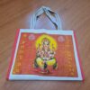 Bolsa indiana grande de Lona Algodão estampa de Ganesha