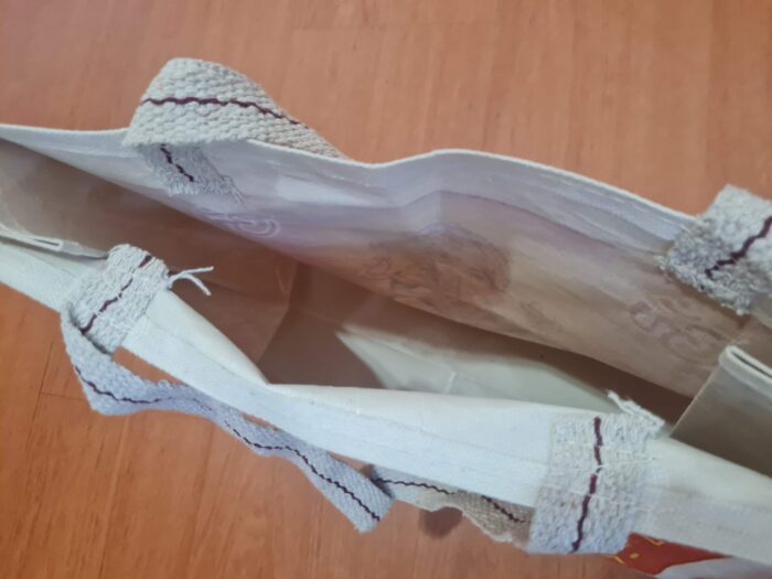 Bolsa indiana grande de Lona Algodão estampa de Ganesha