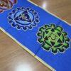 Panô dos 7 chakras especial para parede azul e color 1,80m