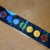Panô dos 7 chakras especial para parede em cetim 1,80m