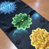 Panô dos 7 chakras especial para parede em cetim 1,80m