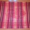 Panô indiano algodão estampa de Ganesha (215 cm x 140 cm) tons quentes