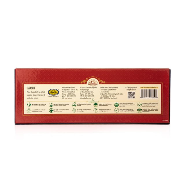 Incenso Darbari Majestic edição especial com kit para presentear