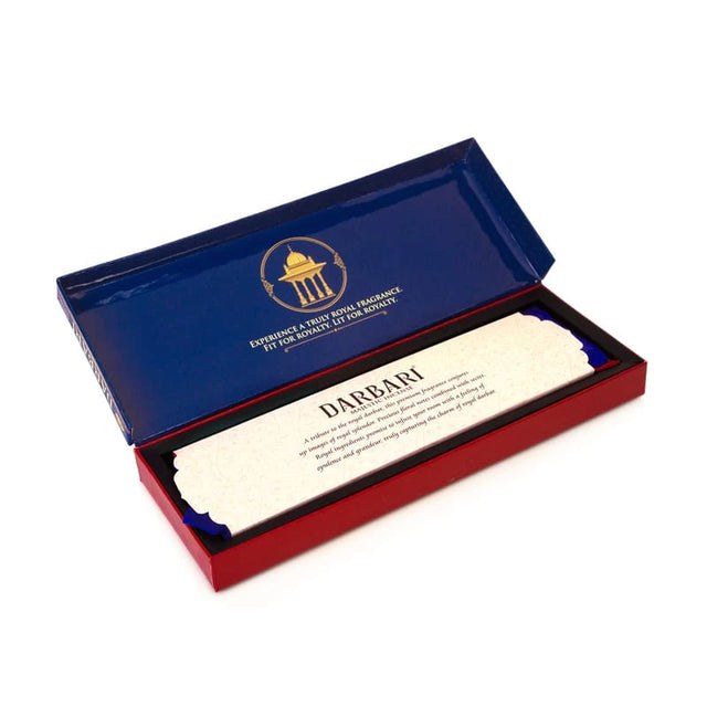 Incenso Darbari Majestic edição especial com kit para presentear