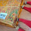 Saree Banarasi Art Silk de seda Imperial Girassol