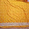 Saree Banarasi Art Silk de seda Imperial Girassol
