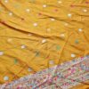 Saree Banarasi Art Silk de seda Imperial Girassol