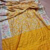 Saree Banarasi Art Silk de seda Imperial Girassol
