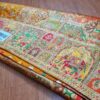 Saree Banarasi Art Silk de seda Imperial Girassol