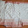 20260203_170532 Saree Banarasi Art Silk de seda branco e color modelo Sweta Amritá