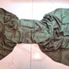 Chadar indiano (manto de oração) de Shiva Nataraja verde militar