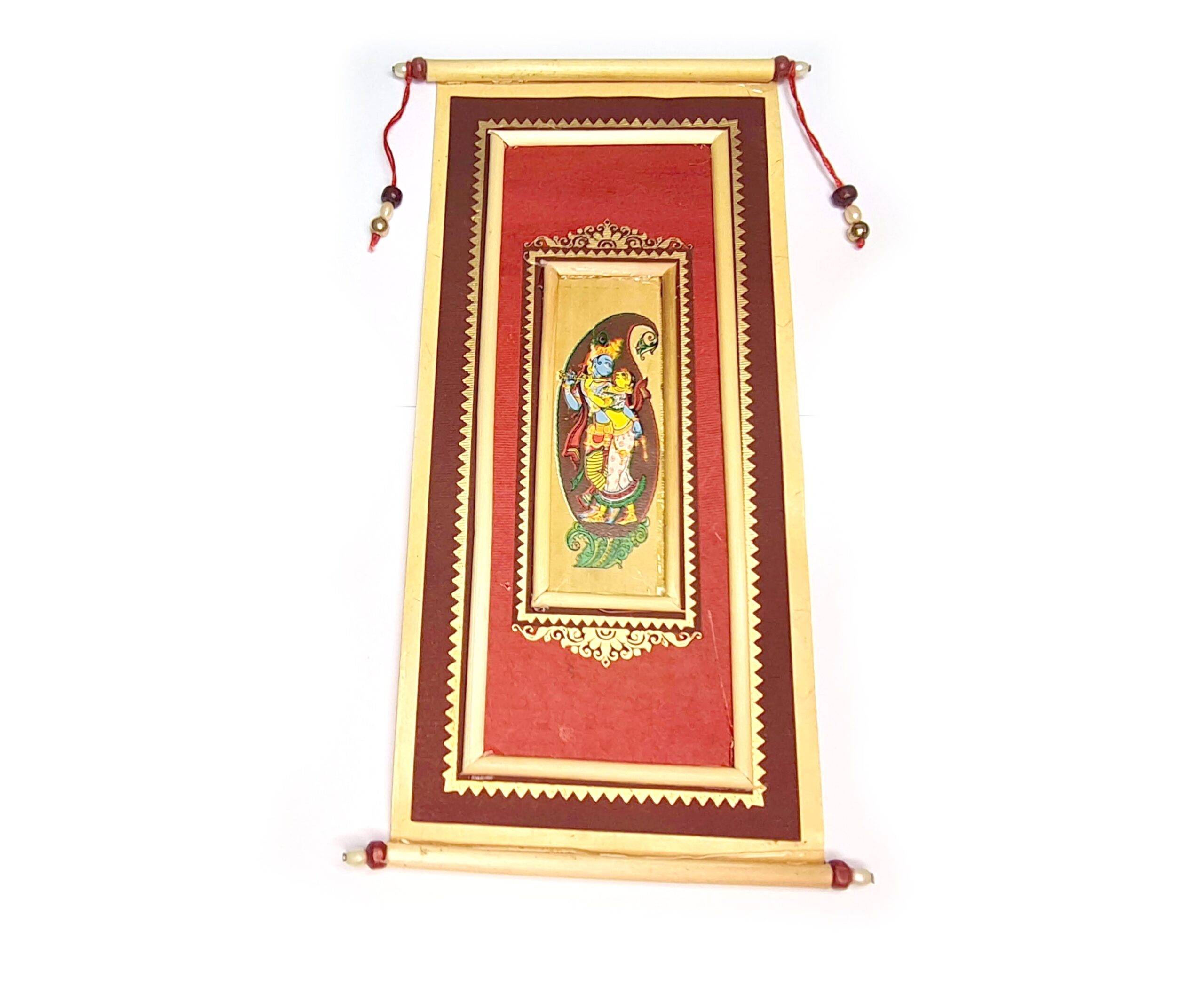 Envelope Decorativo Sagrado Relicário de Pedidos Radha e Krishna II
