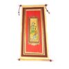 Envelope-quadro de intenções para Radha e Krishna , decorativo com forte simbolismo de fé.