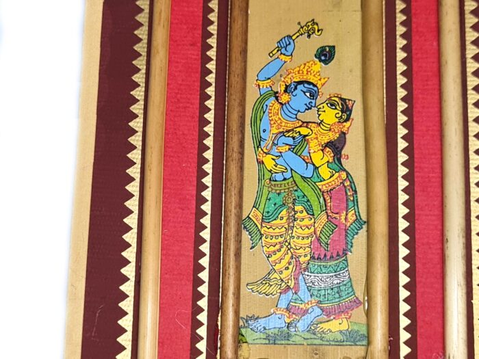 Envelope Decorativo Sagrado Relicário de Pedidos Radha e Krishna