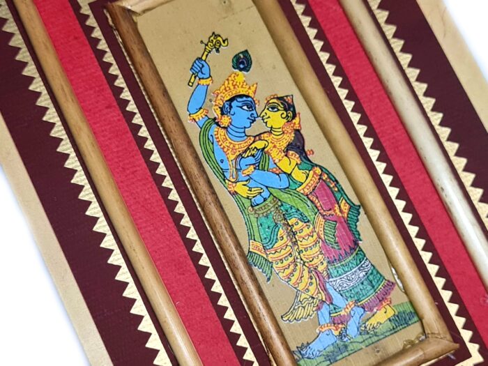Envelope Decorativo Sagrado Relicário de Pedidos Radha e Krishna