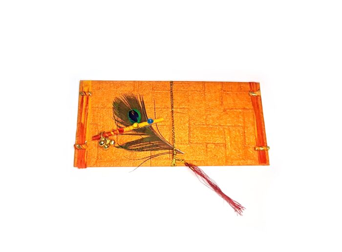 Envelope Devocional Krishna – Com Flauta, Pena e Encanto