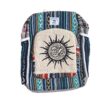 Mochila 100% Hemp fibra natural design Boho colorido de OM