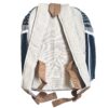 Mochila 100% Hemp fibra natural design Boho colorido de OM