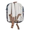 Mochila 100% Hemp fibra natural design Boho colorido Ganesha