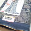 20260430_154611 Saree indiano estamparia floral com arabescos em cinza e dourado
