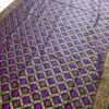 Saree Banarasi Art Silk de seda modelo Indigo Gold Meenakari Imperial