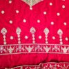 Vestuário completo de noiva indiana luxo Lehenga Choli Dupatta Gold Shakti