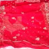 Vestuário completo de noiva indiana luxo Lehenga Choli Dupatta Gold Shakti